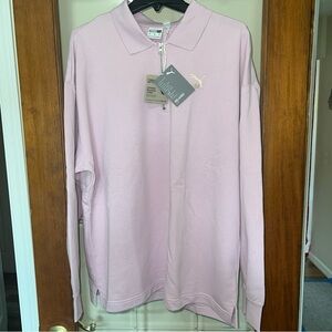 Puma Men's Pink Polo Shirt
